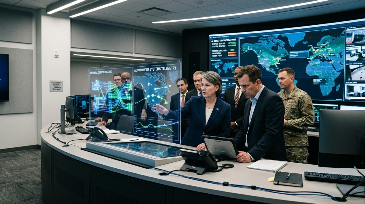 President Trump announces Federal AI Force and National AI Czar for sovereign computing and defense dominance