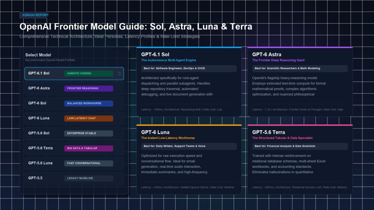 openai chatgpt model guide sol astra luna terra architecture