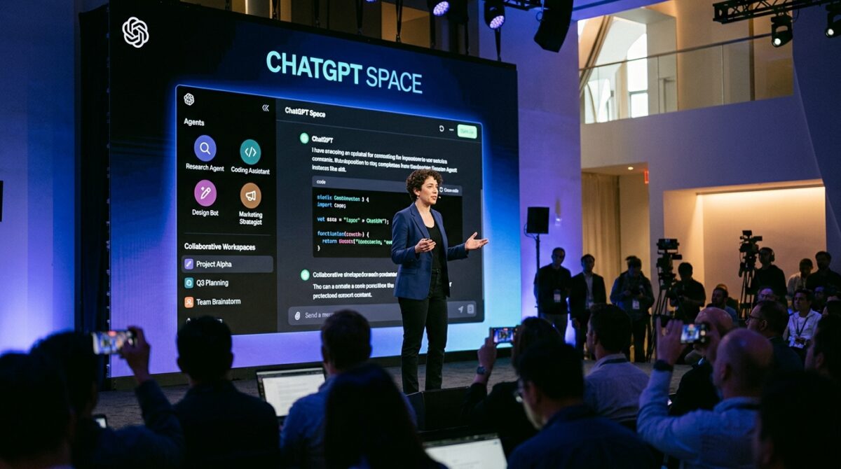 OpenAI Launches "ChatGPT Space": Inside the Multi-Agent Collaborative Workspace with Always-On "Dots" and Real-Time Interactive Pages openai devday chatgpt space multi agent workspace